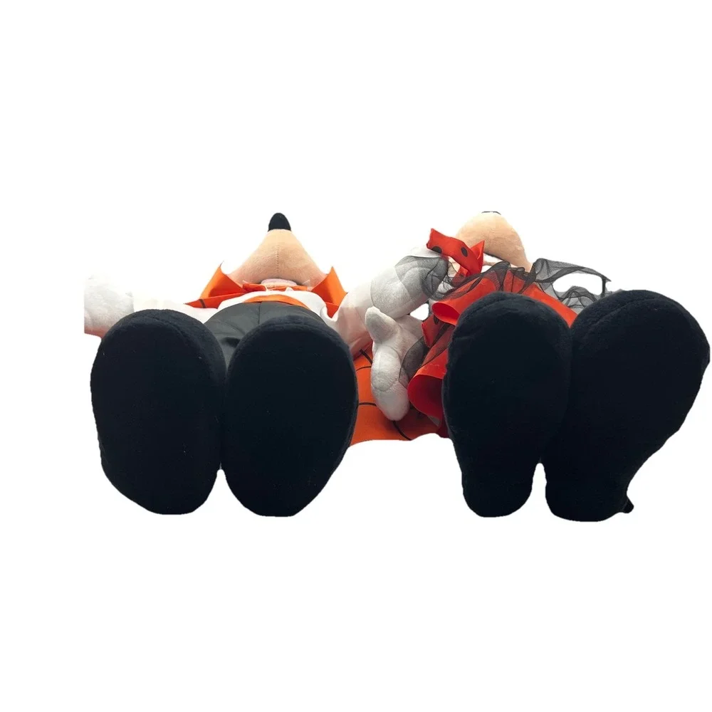 Disney Mickey Mouse Vampire & Minnie Mouse Witch Halloween 20 Inch Door Greeters